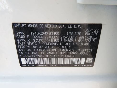 Certified 2023 Honda HR-V LX image 25