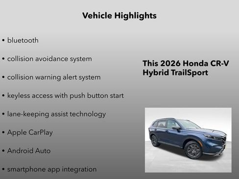 New 2026 Honda CR-V TrailSport image 10