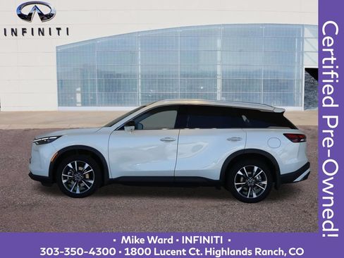Certified 2023 INFINITI QX60 Luxe w/ Cargo Package AWD/4WD image 3