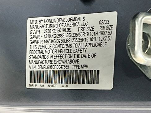 Used 2023 Honda Odyssey Touring image 35