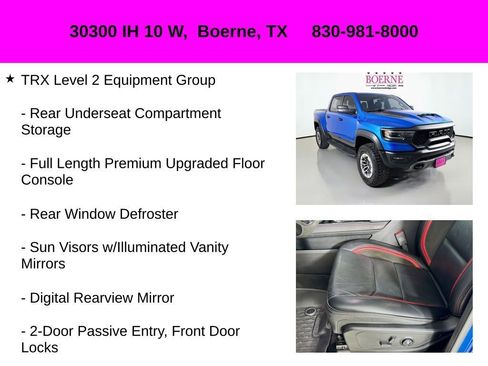 Used 2023 RAM 1500 TRX w/ TRX Level 2 Equipment Group image 22