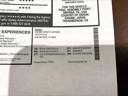 New 2026 INFINITI QX60 Sport image 41