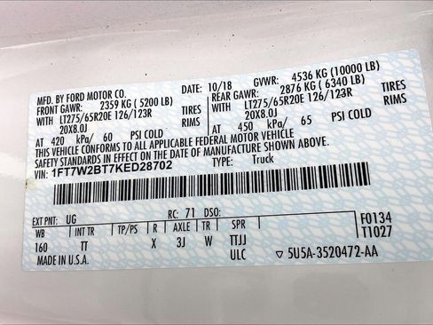 Used 2019 Ford F250 Limited image 34