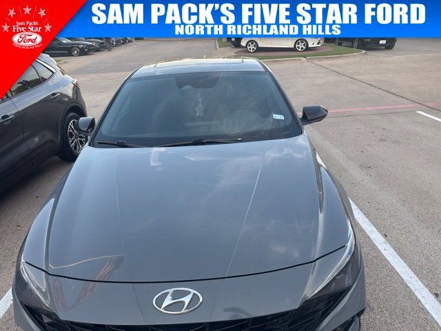 Used 2022 Hyundai Elantra N Line w/ Cargo Package FWD image 2