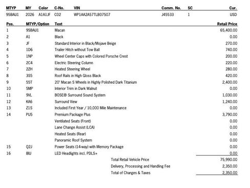 New 2026 Porsche Macan image 44