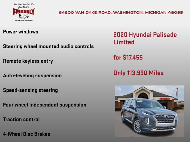 Used 2020 Hyundai Palisade Limited AWD/4WD image 15