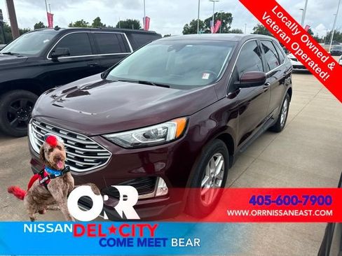 Used 2021 Ford Edge SEL FWD image 1