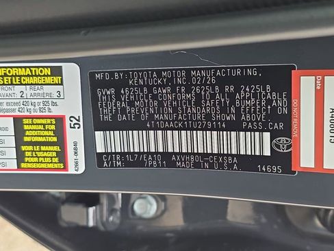 New 2026 Toyota Camry SE image 34