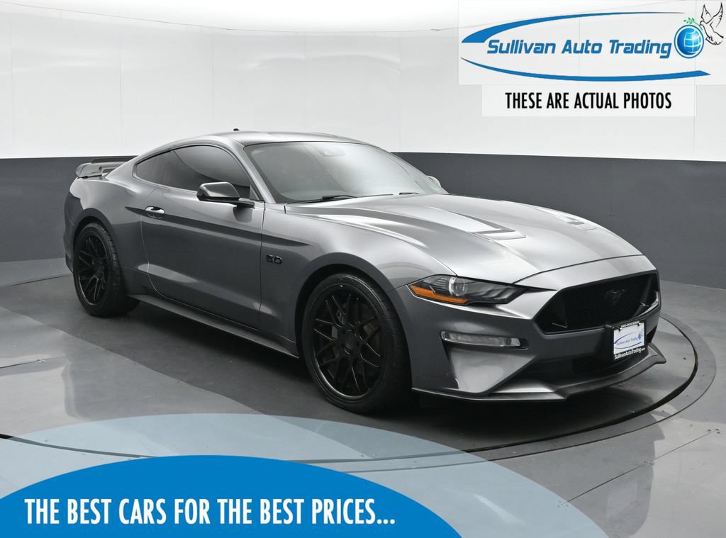 Used 2021 Ford Mustang GT Premium w/ Black Accent Package RWD image 1