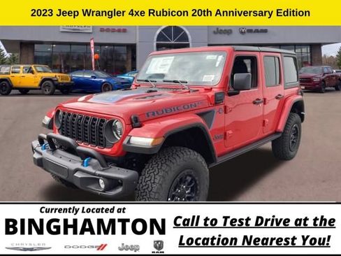 New 2023 Jeep Wrangler Unlimited Rubicon 4xe AWD/4WD image 3