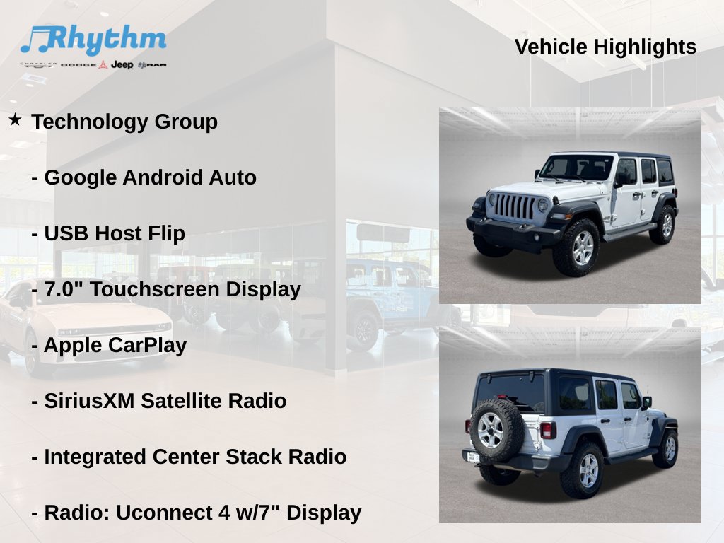 Used 2018 Jeep Wrangler Unlimited Sport S AWD/4WD image 17