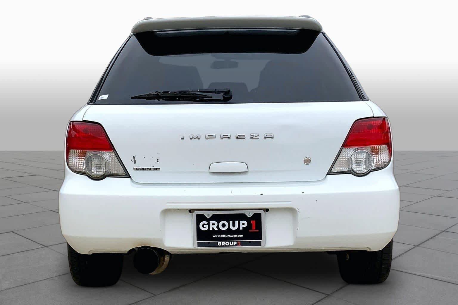 Used 2004 Subaru Impreza WRX Wagon AWD/4WD image 4