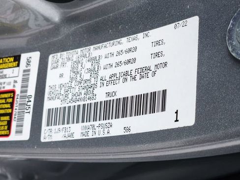 Used 2022 Toyota Tundra SR5 RWD image 34