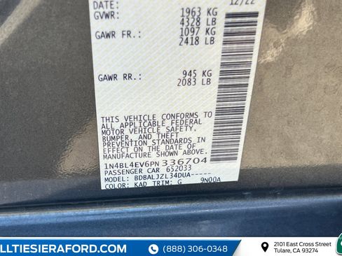 Used 2023 Nissan Altima 2.5 SL image 35