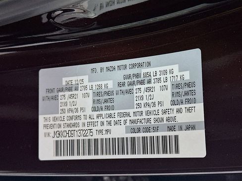 New 2026 MAZDA CX-90 3.3 Turbo w/ Premium Sport Pkg image 7