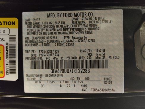 Used 2018 Ford Fusion S image 33