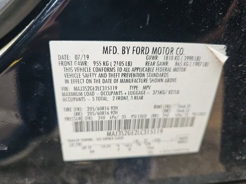 Used 2020 Ford EcoSport SE image 19