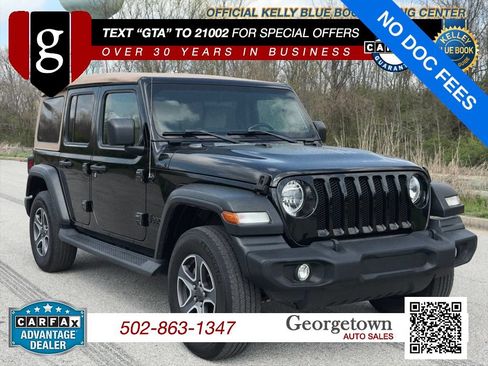 Used 2020 Jeep Wrangler Unlimited Sport AWD/4WD image 1