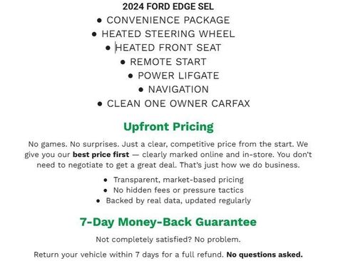 Used 2024 Ford Edge SEL w/ Convenience Package image 2