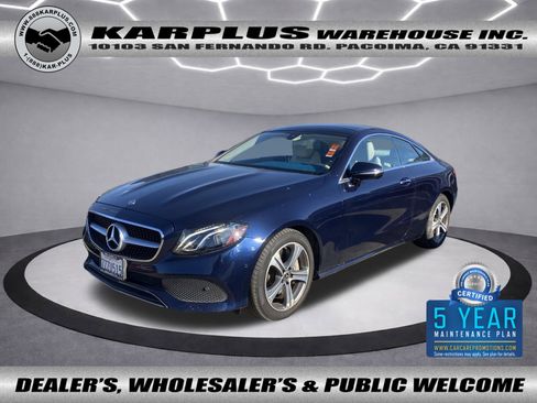 Used 2018 Mercedes-Benz E 400 Coupe w/ Premium 1 Package image 1