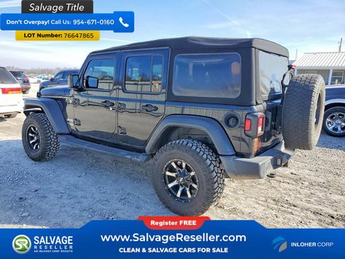 Used 2018 Jeep Wrangler Unlimited Sport S AWD/4WD image 3