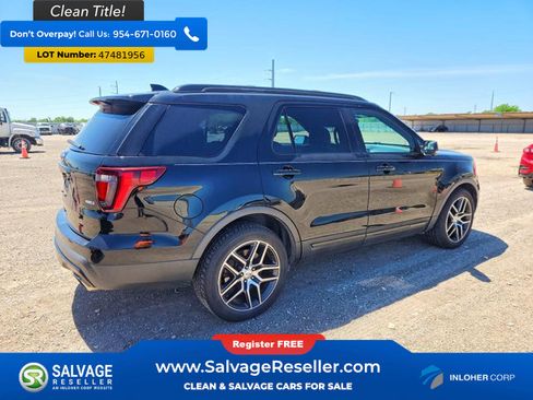 Used 2017 Ford Explorer Sport AWD/4WD image 4