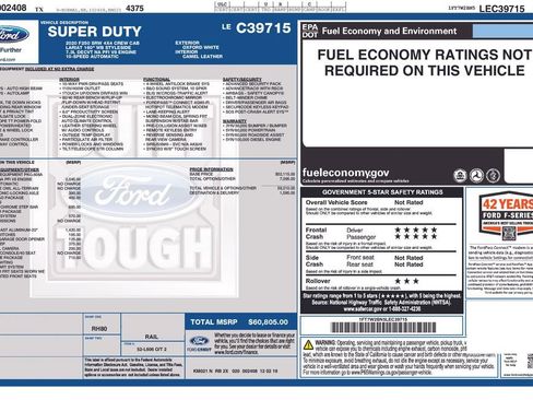 Used 2020 Ford F250 Lariat w/ Lariat Value Package image 5