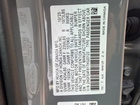 Used 2026 Honda Civic Sport image 29