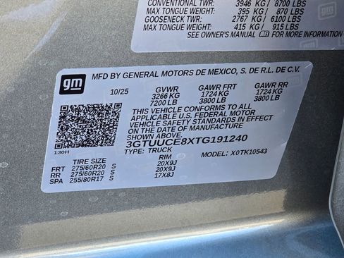 New 2026 GMC Sierra 1500 Elevation image 43