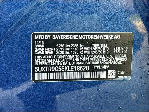 Used 2019 BMW X3 xDrive30i w/ Convenience Package image 34