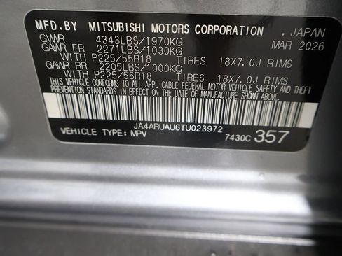New 2026 Mitsubishi Outlander Sport LE AWD/4WD image 44