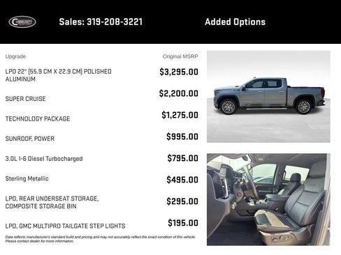 Certified 2024 GMC Sierra 1500 Denali w/ Technology Package AWD/4WD image 2