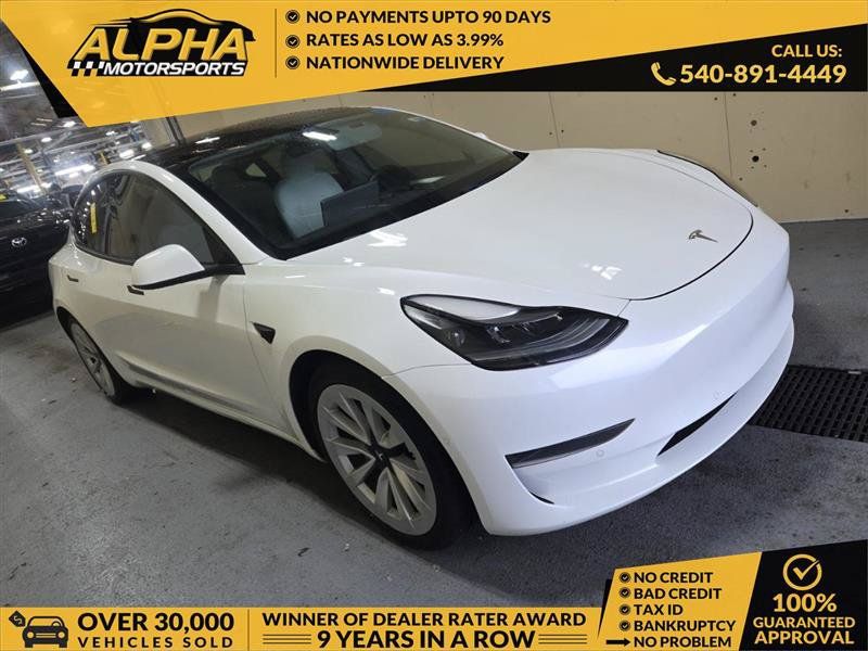 Used 2021 Tesla Model 3 Standard Range Plus RWD image 1