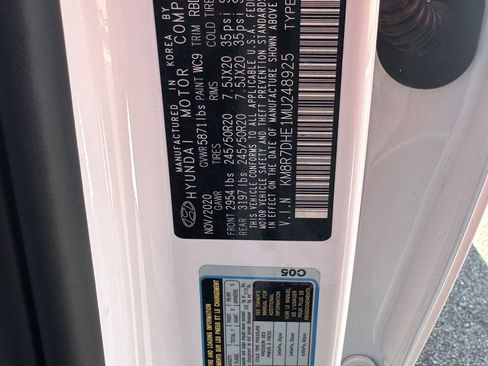 Used 2021 Hyundai Palisade Calligraphy image 34