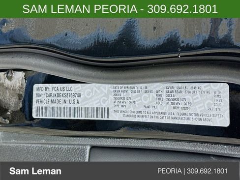 New 2025 Jeep Grand Cherokee L Limited w/ Luxury Tech Group II image 33