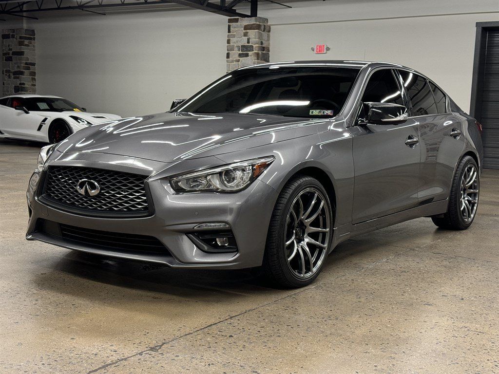 Used 2023 INFINITI Q50 Luxe w/ Cargo Package AWD/4WD image 3
