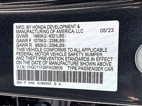 Used 2023 Honda Accord LX image 34