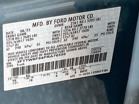 Used 2023 Ford Maverick XLT w/ Equipment Group 300A Standard image 32