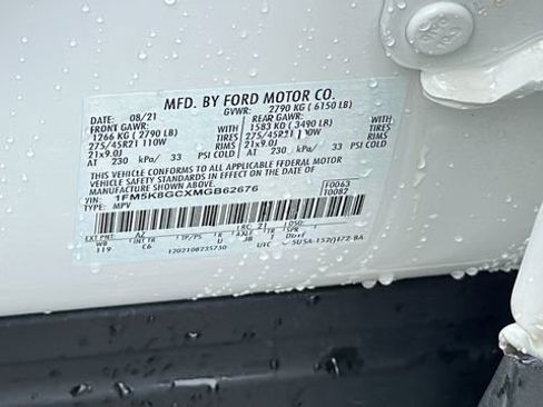 Certified 2021 Ford Explorer ST w/ Equipment Group 401A AWD/4WD image 32