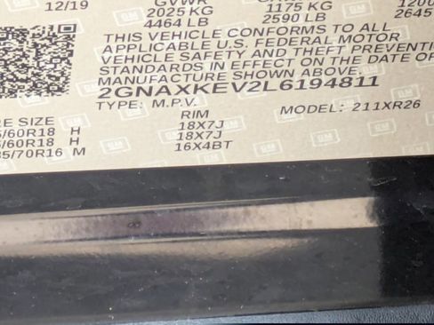 Used 2020 Chevrolet Equinox LT image 22