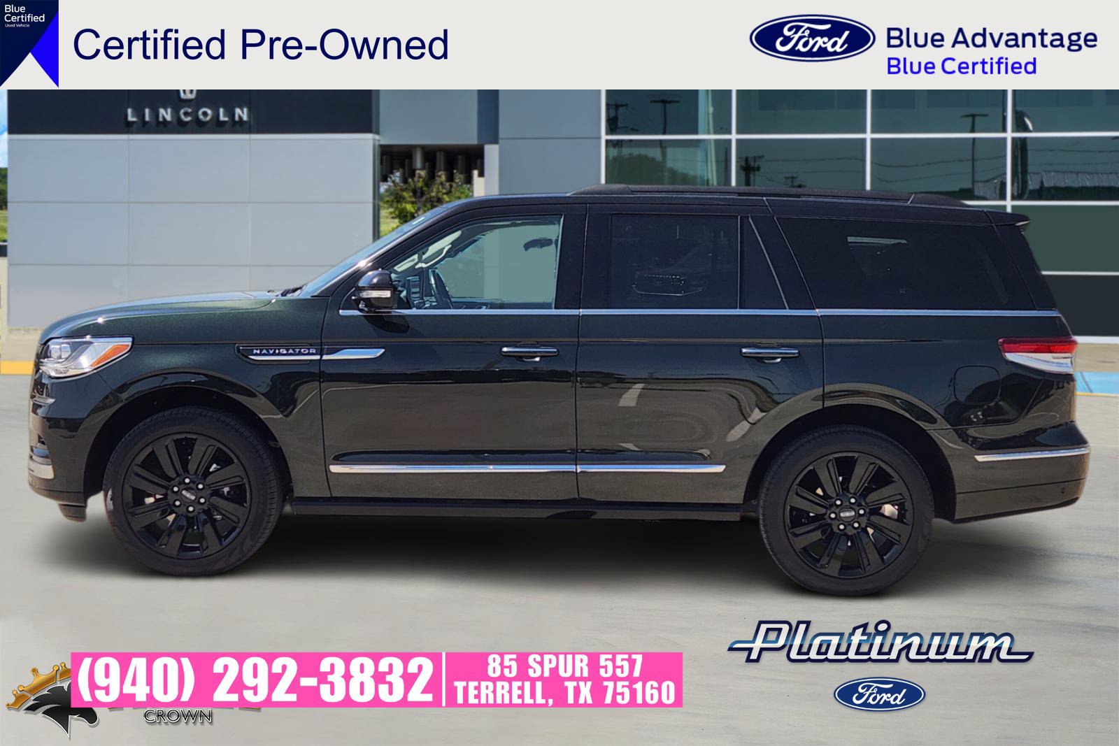 Used 2024 Lincoln Navigator Black Label AWD/4WD image 3