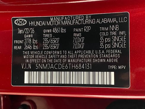 New 2026 Hyundai Tucson SE AWD/4WD image 31