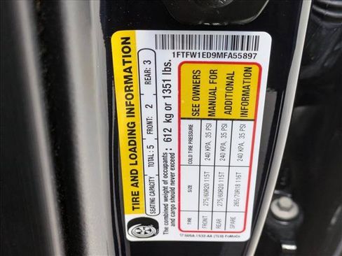 Used 2021 Ford F150 Lariat w/ Equipment Group 502A High AWD/4WD image 15