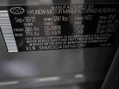 Used 2023 Hyundai Santa Fe SEL w/ Premium Package AWD/4WD image 49