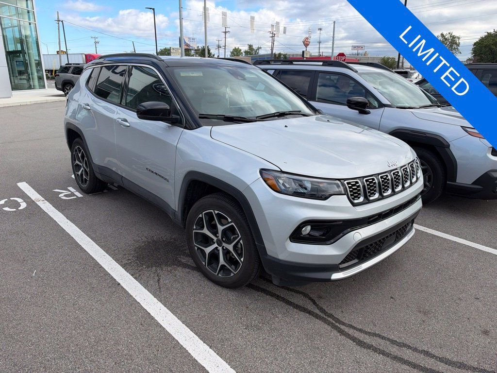 Used 2025 Jeep Compass Limited w/ Sun & Sound Group AWD/4WD image 1