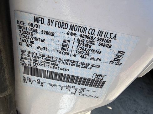 Used 2002 Ford F250 XLT AWD/4WD image 14