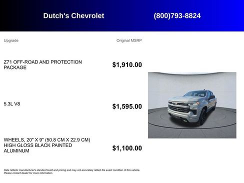 Used 2024 Chevrolet Silverado 1500 RST AWD/4WD image 6