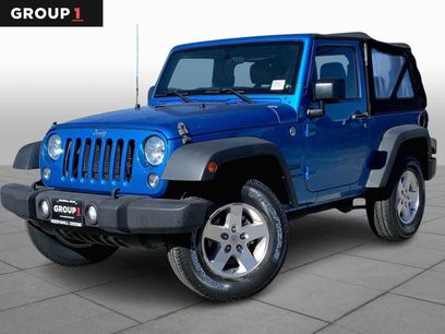 Certified 2015 Jeep Wrangler Sport w/ Quick Order Package 24S