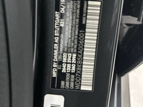 Certified 2019 Mercedes-Benz AMG GT 63 S image 30