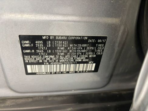 Used 2017 Subaru Outback 2.5i AWD/4WD image 50